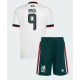 Meksiko Raul Jimenez #9 Vieraspaita Lapsille MM-kisat 2026 Lyhythihainen (+ Lyhyet housut)