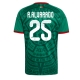 Meksiko Roberto Alvarado #25 Kotipaita MM-kisat 2026 Lyhythihainen