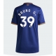 Newcastle United Bruno Guimaraes #39 Kolmaspaita Naisten 2025-26 Lyhythihainen