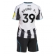 Newcastle United Bruno Guimaraes #39 Kotipaita Lapsille 2025-26 Lyhythihainen (+ Lyhyet housut)