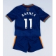 Newcastle United Harvey Barnes #11 Kolmaspaita Lapsille 2025-26 Lyhythihainen (+ Lyhyet housut)