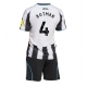 Newcastle United Sven Botman #4 Kotipaita Lapsille 2025-26 Lyhythihainen (+ Lyhyet housut)