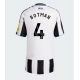 Newcastle United Sven Botman #4 Kotipaita Naisten 2025-26 Lyhythihainen