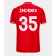 Nottingham Forest Oleksandr Zinchenko #35 Kotipaita 2025-26 Lyhythihainen