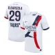 Paris Saint-Germain Bradley Barcola #29 Vieraspaita 2025-26 Lyhythihainen