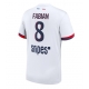 Paris Saint-Germain Fabian Ruiz #8 Vieraspaita 2025-26 Lyhythihainen