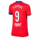 Paris Saint-Germain Goncalo Ramos #9 Kolmaspaita Naisten 2025-26 Lyhythihainen
