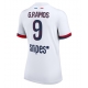 Paris Saint-Germain Goncalo Ramos #9 Vieraspaita Naisten 2025-26 Lyhythihainen