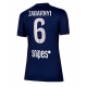 Paris Saint-Germain Illia Zabarnyi #6 Kotipaita Naisten 2025-26 Lyhythihainen