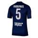 Paris Saint-Germain Marquinhos #5 Kotipaita 2025-26 Lyhythihainen