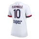 Paris Saint-Germain Ousmane Dembele #10 Vieraspaita Naisten 2025-26 Lyhythihainen
