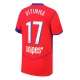 Paris Saint-Germain Vitinha #17 Kolmaspaita 2025-26 Lyhythihainen