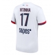 Paris Saint-Germain Vitinha #17 Vieraspaita 2025-26 Lyhythihainen