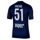 Paris Saint-Germain Willian Pacho #51 Kotipaita 2025-26 Lyhythihainen