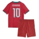 Portugali Bernardo Silva #10 Kotipaita Lapsille MM-kisat 2026 Lyhythihainen (+ Lyhyet housut)