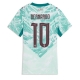 Portugali Bernardo Silva #10 Vieraspaita Naisten MM-kisat 2026 Lyhythihainen