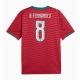 Portugali Bruno Fernandes #8 Kotipaita MM-kisat 2026 Lyhythihainen