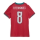 Portugali Bruno Fernandes #8 Kotipaita Naisten MM-kisat 2026 Lyhythihainen