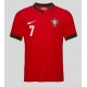 Portugali Cristiano Ronaldo #7 Kotipaita EM-Kisat 2024 Lyhythihainen