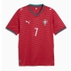 Portugali Cristiano Ronaldo #7 Kotipaita MM-kisat 2026 Lyhythihainen