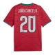 Portugali Joao Cancelo #20 Kotipaita MM-kisat 2026 Lyhythihainen