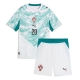 Portugali Joao Cancelo #20 Vieraspaita Lapsille MM-kisat 2026 Lyhythihainen (+ Lyhyet housut)