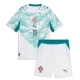 Portugali Joao Felix #11 Vieraspaita Lapsille MM-kisat 2026 Lyhythihainen (+ Lyhyet housut)