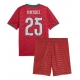 Portugali Nuno Mendes #25 Kotipaita Lapsille MM-kisat 2026 Lyhythihainen (+ Lyhyet housut)