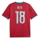 Portugali Pedro Neto #18 Kotipaita MM-kisat 2026 Lyhythihainen