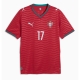 Portugali Rafael Leao #17 Kotipaita MM-kisat 2026 Lyhythihainen