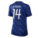 Ranska Adrien Rabiot #14 Kotipaita Naisten MM-kisat 2026 Lyhythihainen