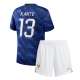 Ranska Kante #13 Kotipaita Lapsille MM-kisat 2026 Lyhythihainen (+ Lyhyet housut)