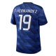 Ranska Theo Hernandez #19 Kotipaita MM-kisat 2026 Lyhythihainen