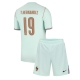 Ranska Theo Hernandez #19 Vieraspaita Lapsille MM-kisat 2026 Lyhythihainen (+ Lyhyet housut)