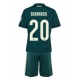 Real Madrid Bernardo Silva #20 Vieraspaita Lapsille 2026-27 Lyhythihainen (+ Lyhyet housut)