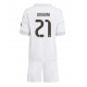 Real Madrid Brahim Diaz #21 Kotipaita Lapsille 2025-26 Lyhythihainen (+ Lyhyet housut)