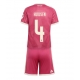Real Madrid Dean Huijsen #4 Kolmaspaita Lapsille 2026-27 Lyhythihainen (+ Lyhyet housut)