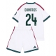 Real Madrid Denzel Dumfries #24 Kotipaita Lapsille 2026-27 Lyhythihainen (+ Lyhyet housut)