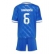 Real Madrid Eduardo Camavinga #6 Kolmaspaita Lapsille 2025-26 Lyhythihainen (+ Lyhyet housut)