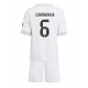 Real Madrid Eduardo Camavinga #6 Kotipaita Lapsille 2025-26 Lyhythihainen (+ Lyhyet housut)