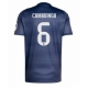 Real Madrid Eduardo Camavinga #6 Vieraspaita 2025-26 Lyhythihainen