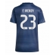 Real Madrid Ferland Mendy #23 Vieraspaita Naisten 2025-26 Lyhythihainen
