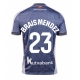 Real Sociedad Brais Mendez #23 Vieraspaita 2025-26 Lyhythihainen