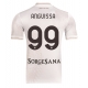 SSC Napoli Frank Anguissa #99 Vieraspaita 2025-26 Lyhythihainen
