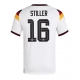 Saksa Angelo Stiller #16 Kotipaita MM-kisat 2026 Lyhythihainen