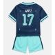Saksa Florian Wirtz #17 Vieraspaita Lapsille MM-kisat 2026 Lyhythihainen (+ Lyhyet housut)