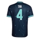 Saksa Jonathan Tah #4 Vieraspaita MM-kisat 2026 Lyhythihainen