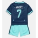 Saksa Kai Havertz #7 Vieraspaita Lapsille MM-kisat 2026 Lyhythihainen (+ Lyhyet housut)