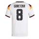 Saksa Leon Goretzka #8 Kotipaita MM-kisat 2026 Lyhythihainen