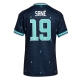 Saksa Leroy Sane #19 Vieraspaita Naisten MM-kisat 2026 Lyhythihainen